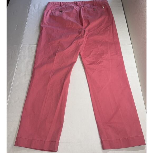 Polo Ralph Lauren Pants Men's 36x30 Stretch Straight Fit Cotton Twill Flat Chino - Picture 9 of 12